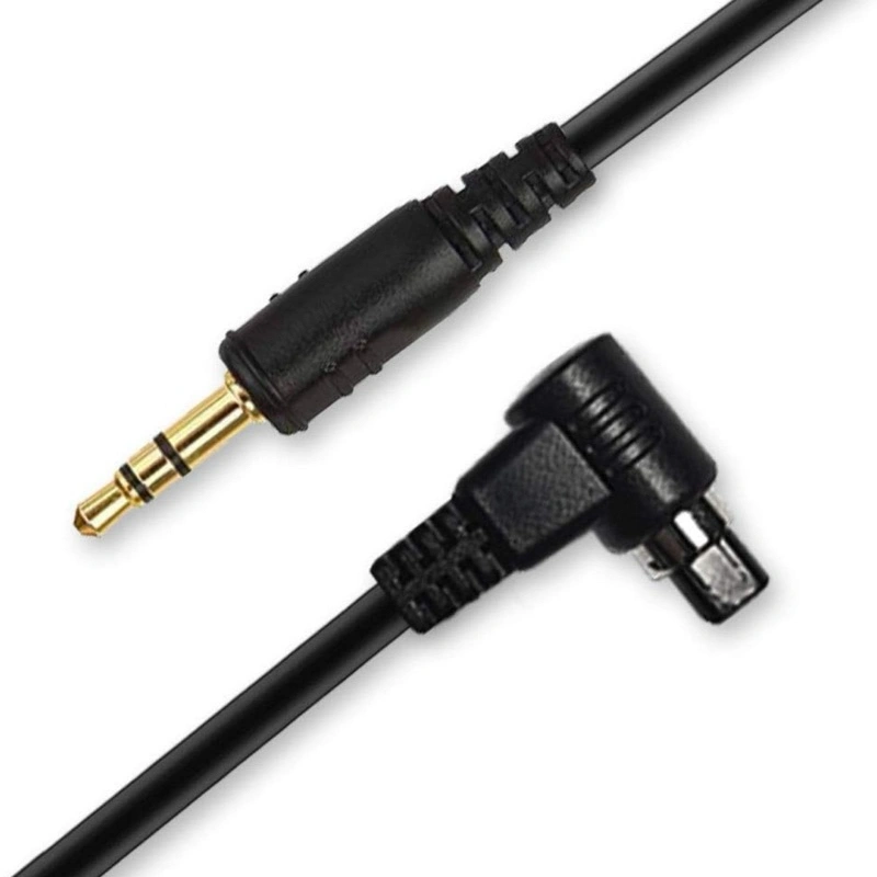 Kabel Cord N3 Shutter Release Spiral Cable 2.5mm jack Camera Shutter Connecting Cable 3.5mm N3 Connecting Plug Compatible for Canon EOS Cameras with Pixel Shutter Remote Control | CH1012a | SKU 1.026.0283