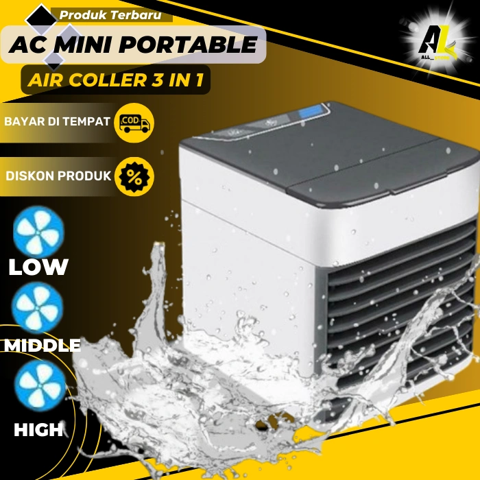 (ORIGINAL)Kipas AC Mini Portable Arctic Air Ultra 2X Power Cooling Penyejuk Ruangan Portabel