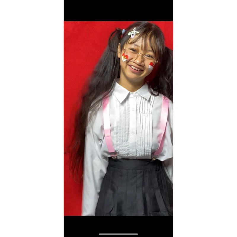 sticker pipi satuan motif bendera Indonesia