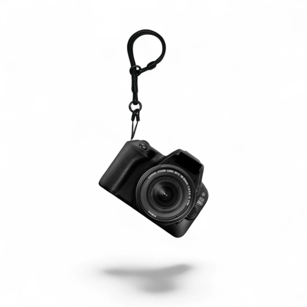 Hand Strap Tali Tangan Kamera SLR Vintage Gelang Black LCAMVIN