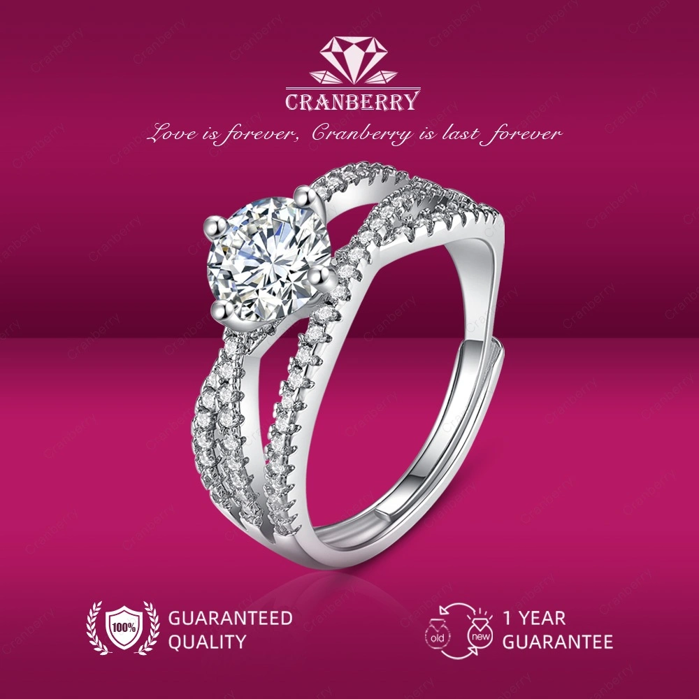 Cincin Asli Ring Fashion Couple Acsesoris Wanita Lamaran Cuaple Cranberry Jewelry Couple Pasangan Cowo Pria Wanita Adjustable Berkualitas High Quality Aksesoris Perhiasan Elegan Grade    R17