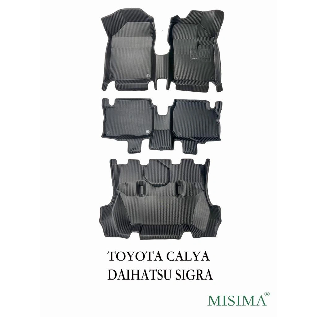 Karpet Mobil SIGRA/CALYA 5D MISIMA – Premium Anti Air & Anti Slip | Interior Elegan & Aman