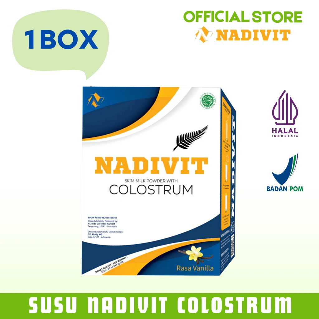 NADIVIT - Susu Colostrum Untuk Syaraf Kejepit HNP