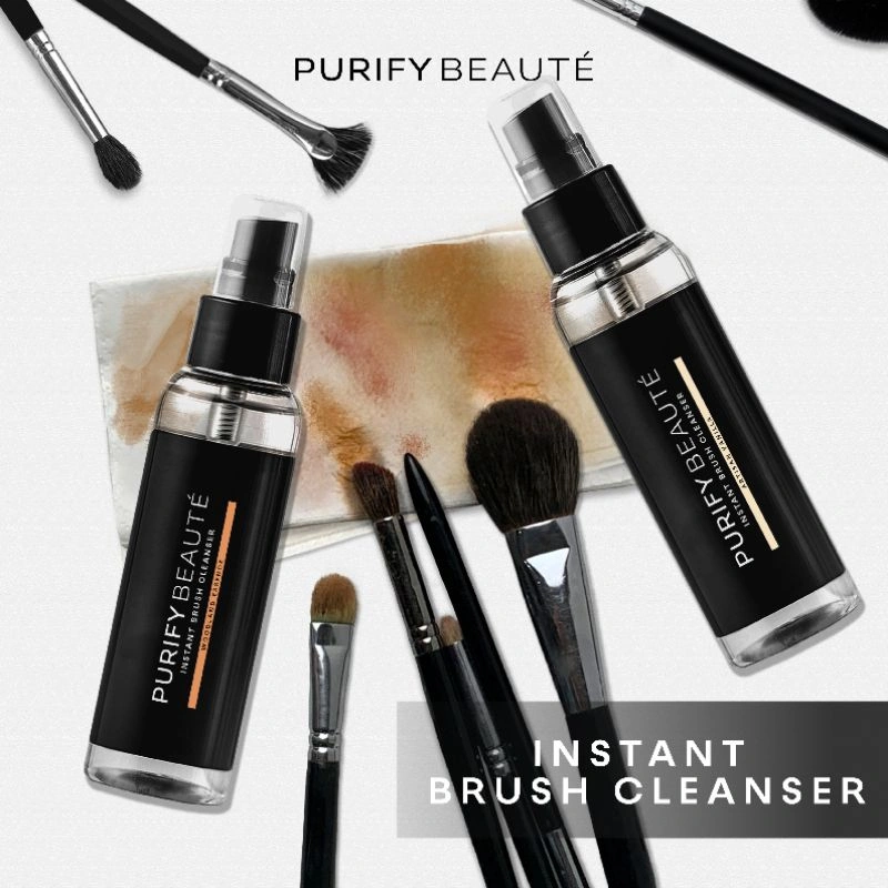 Purify Beaute Brush Cleaner Instan Spray Langsung Kering