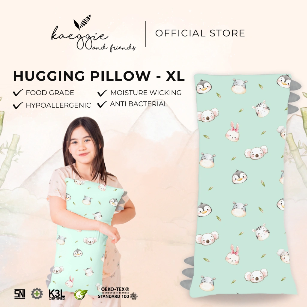 KAEGGIE - Kaeggie And Friends Series - Hugging Pillow Extra Large (XL) - Bantal Bayi Anak