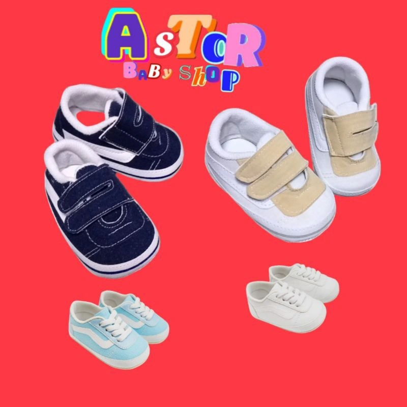 prewalker sepatu bayi laki perempuan untuk usia anak 1-14 bulan