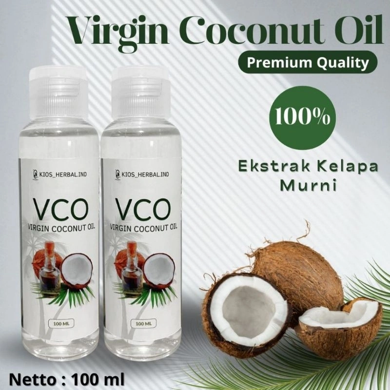 VCO VIRGIN COCONUT OIL/MINYAK KELPA MURNI 100 ML