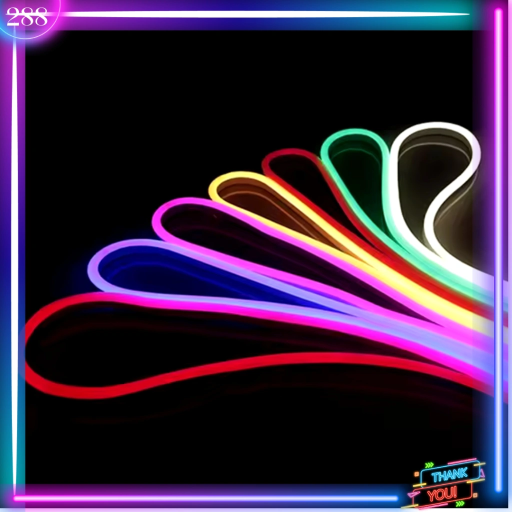 LED STRIP NEON FLEX 220V 5M  SUPER TERANG