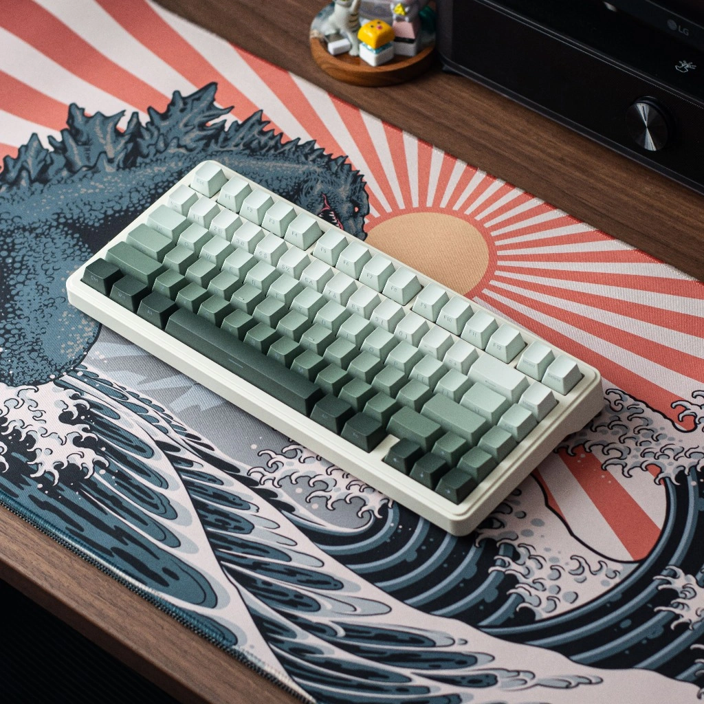 Keycaps Transparant Tembus RGB Side Keycap Cherry Profile For Mechanical Keyboard 61 64 68 72 75 84 87 96 104 108 TKL Full Size Layout Keys