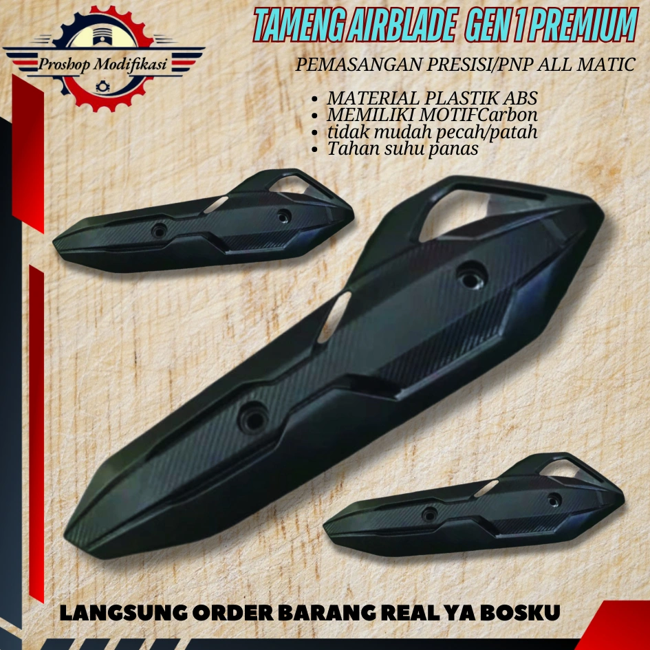 PART Cover Tameng Knalpot Airblade VARIO 125 150 PCX CBU AIR BLADE Proshop Modifikasi