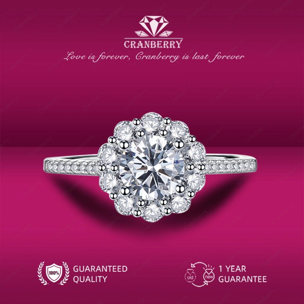 Cincin Couple Wanita Ring Aksesoris Perhiasan Elegan Cantik Mewah Karat  1 Set Couple  High Quality Grade  5A     Anti Karat Luntur Berubah Garansi 1 Tahun R07
