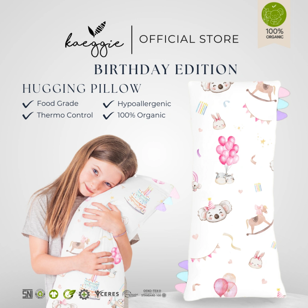 KAEGGIE Hugging Pillow Birthday Edition - Bantal Bayi Anak