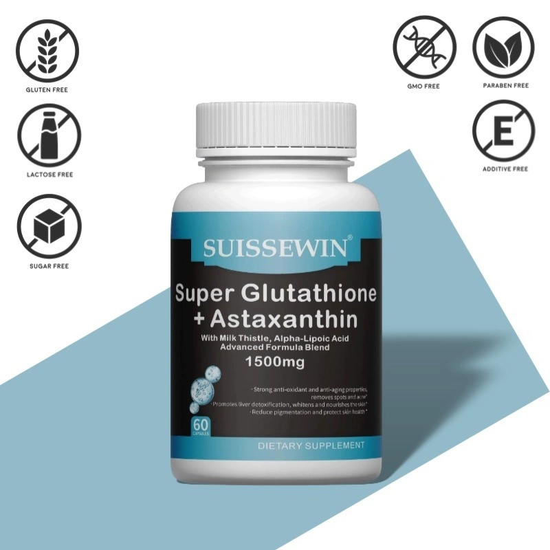 Super Glutathione + Astaxanthin - Meningkatkan Kesehatan Kulit, Imun Tubuh, dan Perlindungan UV