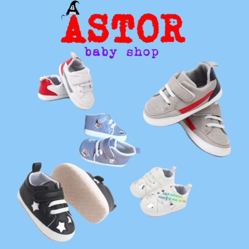 RM plat baby sepatu bayi untuk usia anak 1-14 bln