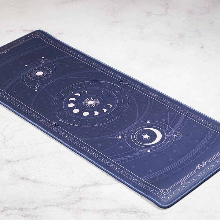 MousePad Oracle Deskmat Waterproof Mouse Pad Waterproof Gaming XL XXL Desk Mat Blue Biru Original Design By Leendoodles