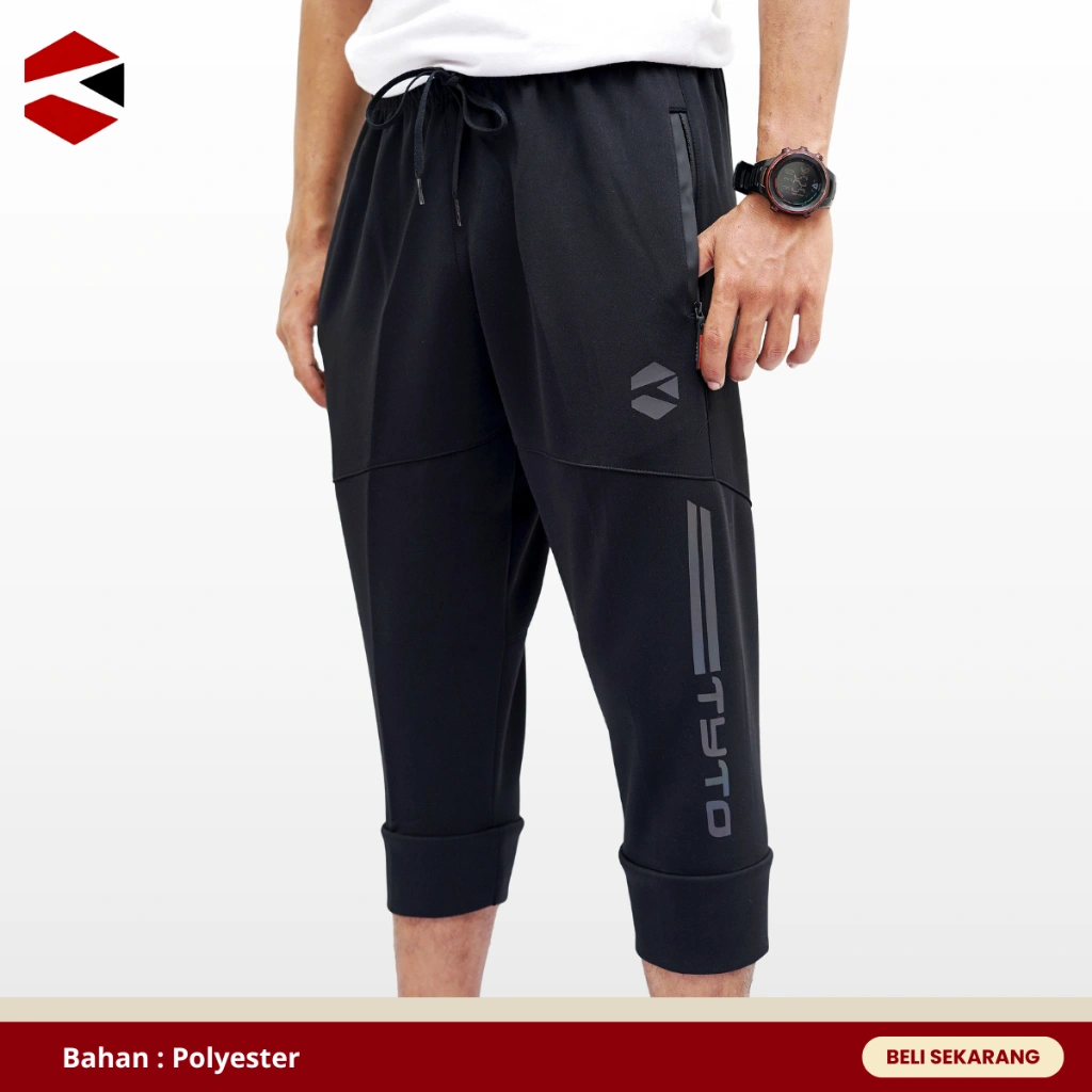 SPORTYTO - Celana Jogger Pendek Olahraga Training Joger Pendek