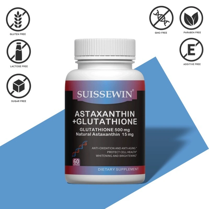 Suplemen Astaxanthin + Glutathione - Mendukung Kulit Bersinar dan Kesehatan Tubuh