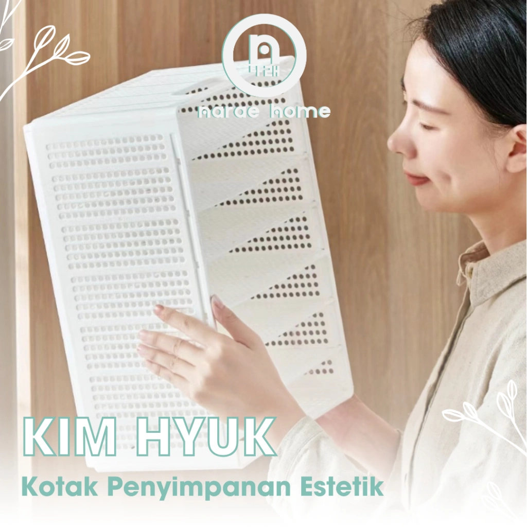 NARAE - KIM HYUK Penyimpanan Kaos Kaki Transparan Organizer Underwear Pemisah Kotak Storage Kosmetik  Minimalis Perapi Perhiasan Multifungsi Wadah Lemari Underwear Sekat Partisi