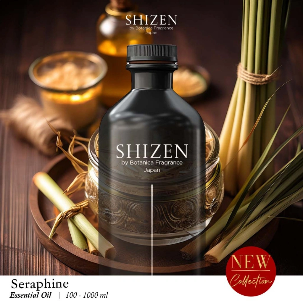 Seraphine Fragrance Oil Shizen Refill | Isi Ulang Fragrance Diffuser Mesin Aromatherapy