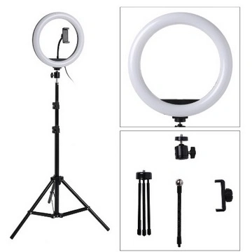 Ring Fill Light 26cm + Tripod 2.1M / Lampu Selfie HX-260
