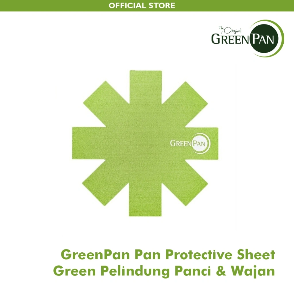 GreenPan Pan Protective Sheet Green Pelindung Panci & Wajan