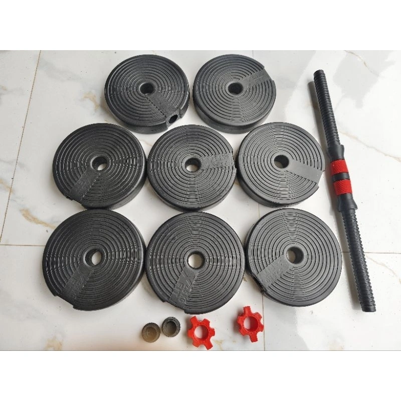 cover set barbel 20kg kosongan tanpa isi