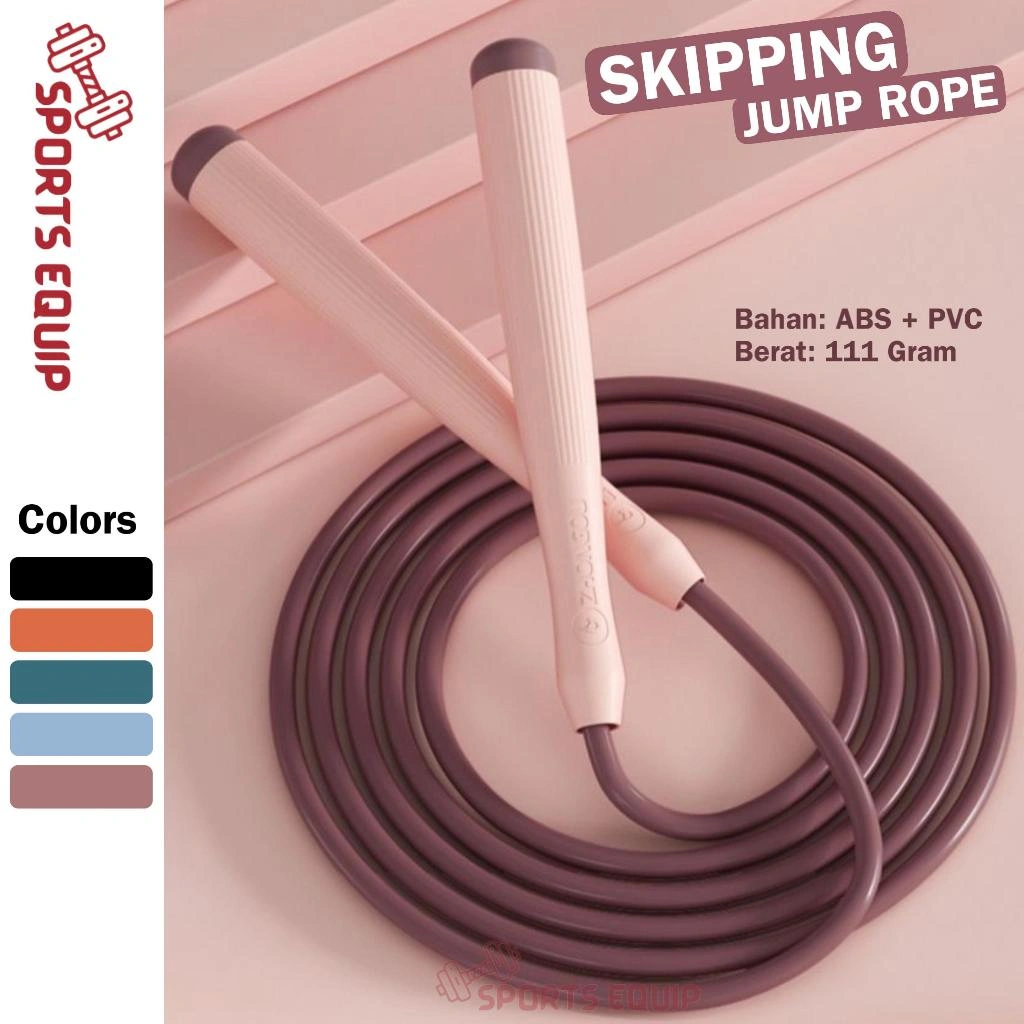 S.E - LOMPAT TALI Alat Olahraga SE007 - Skipping Rope OIahraga Wanita