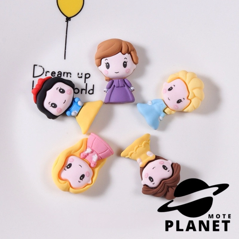 Resin Clay Mini Karakter Lucu (10Pcs)