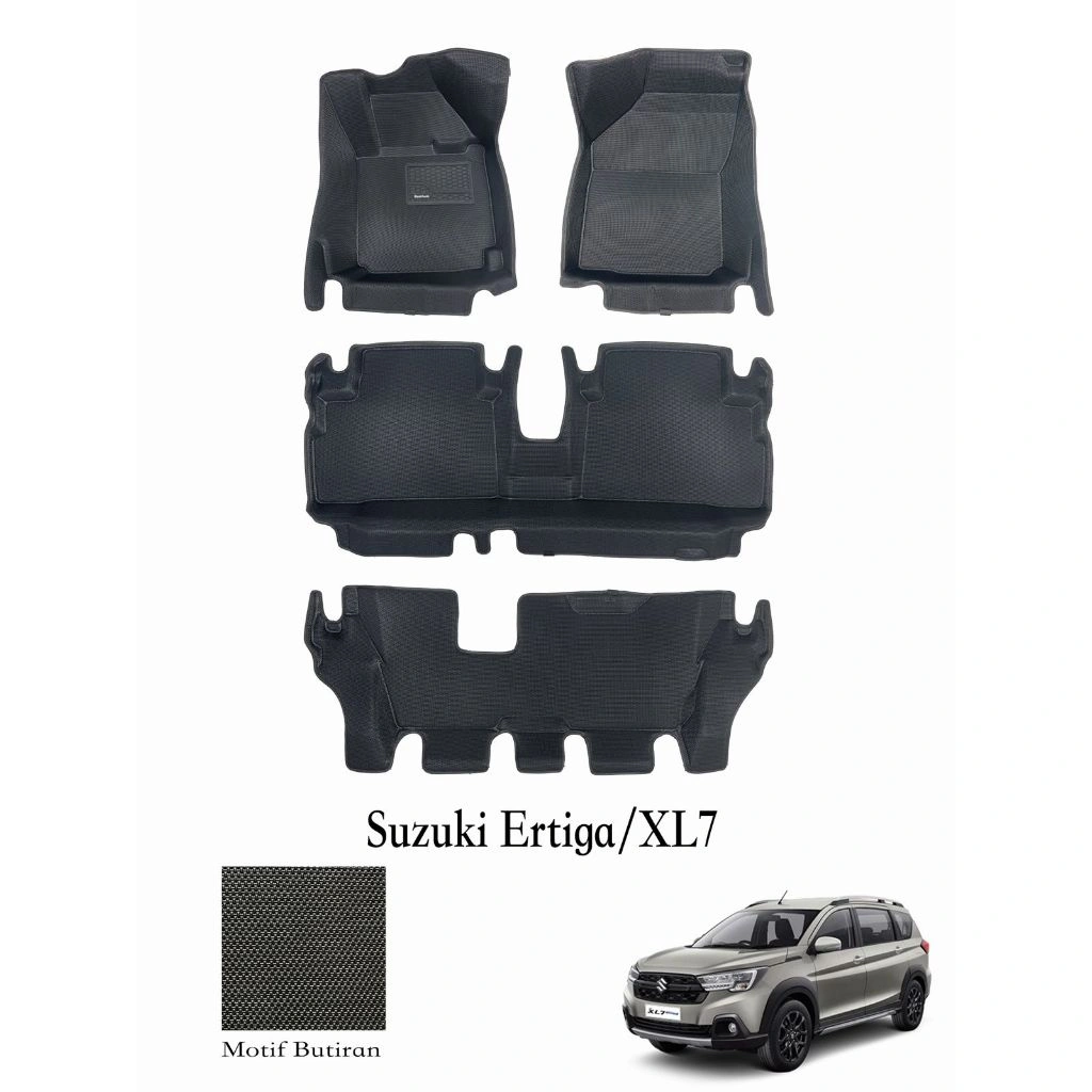 Karpet Mobil MISIMA Suzuki Ertiga/XL7 2018-2025/Karpet 5D Anti Air+Anti Slip Kualitas Premium