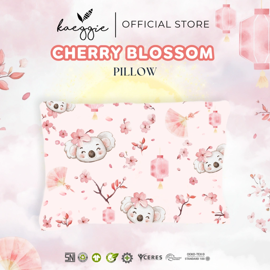 KAEGGIE Pillow Cherry Blossom - Bantal Bayi Anak