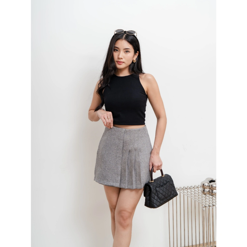 Kay Skort Rok Celana Skort Pendek Wanita Short Pants Celana Pendek Cewek Rok Pendek Mini Skort
