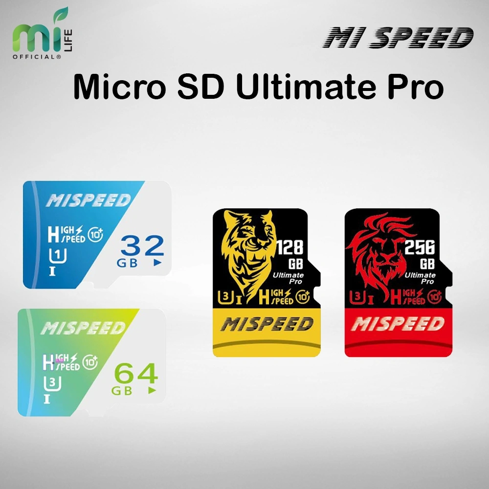 Micro SD MiSpeed Ultimate Pro 128GB 256GB 64GB 32GB Memory Card High Performance
