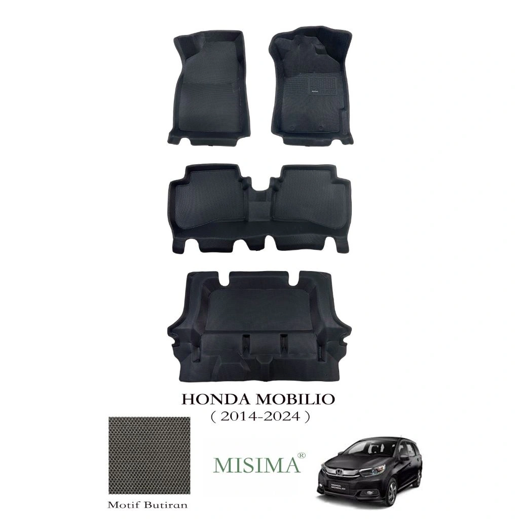 MISIMA Karpet 5D / Car Mats 5D Honda Mobilio Motif Premium Quality