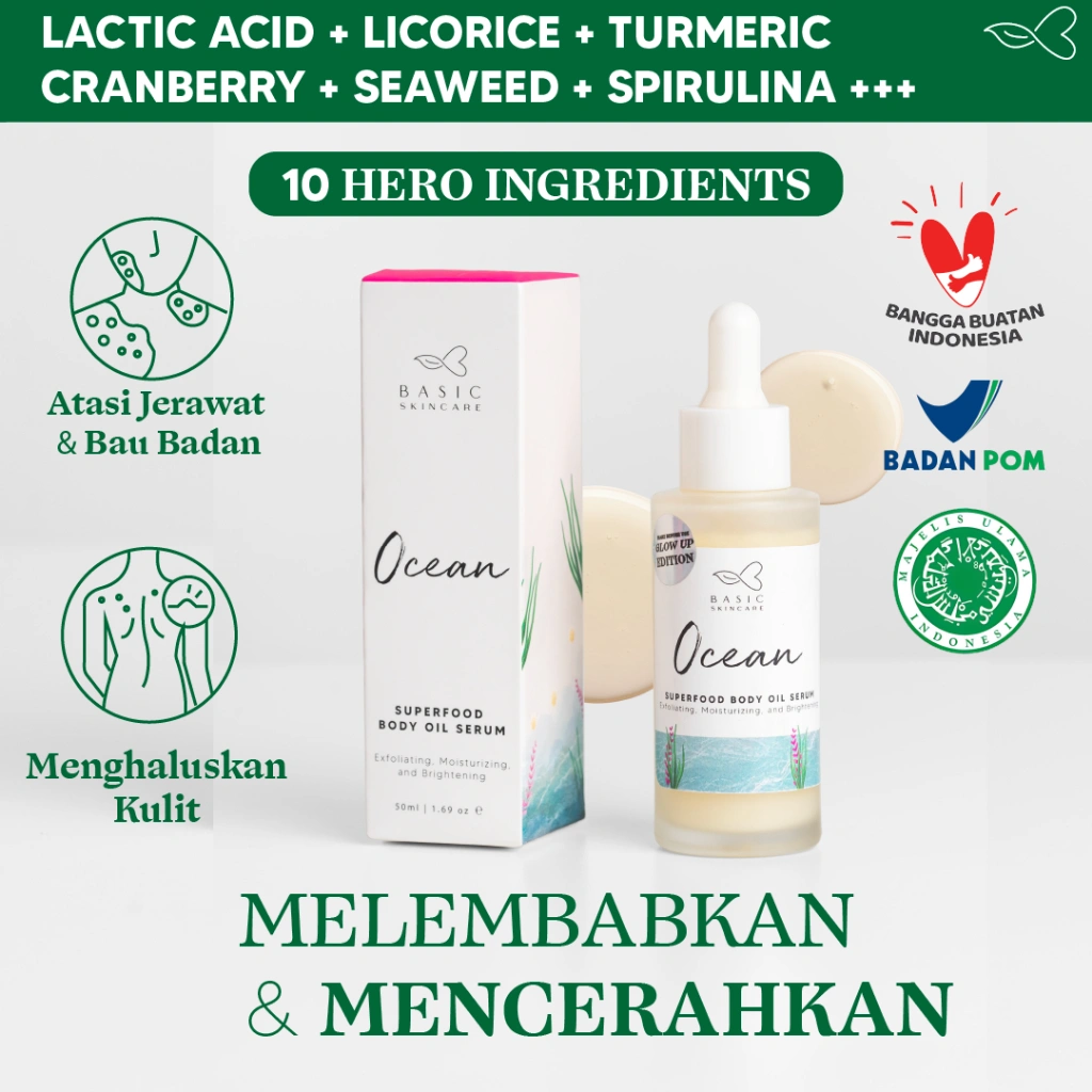 Body Oil Serum 50 mL BASICSKINCARE Superfood