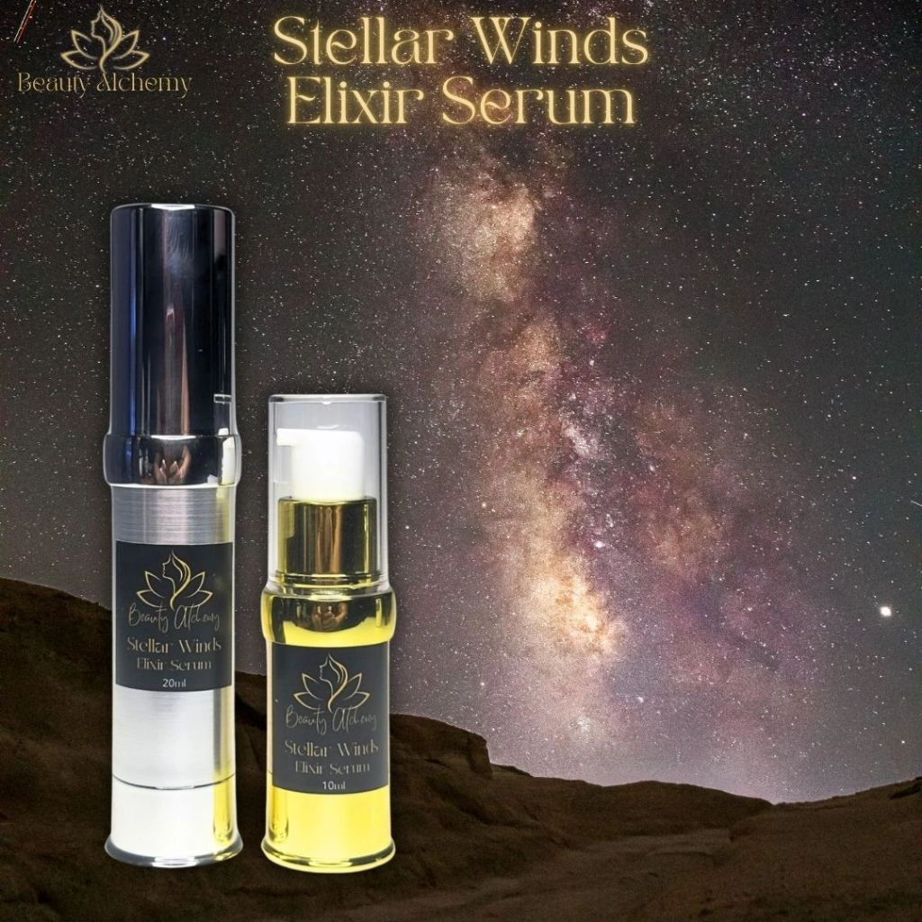 Beauty Alchemy - Stellar Wind Elixir Serum 10ml/20ml | Peptide Bakuchiol PDRN | Anti-Aging Hydrating