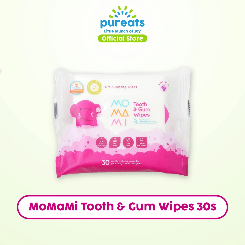 Momami Tooth & Gum Wipes 30S - GWP