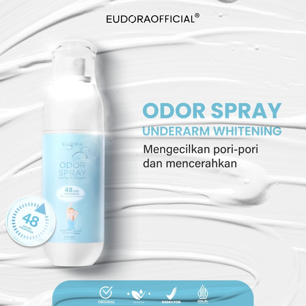EUDORA  Deodoran Spray Underarm Whitening