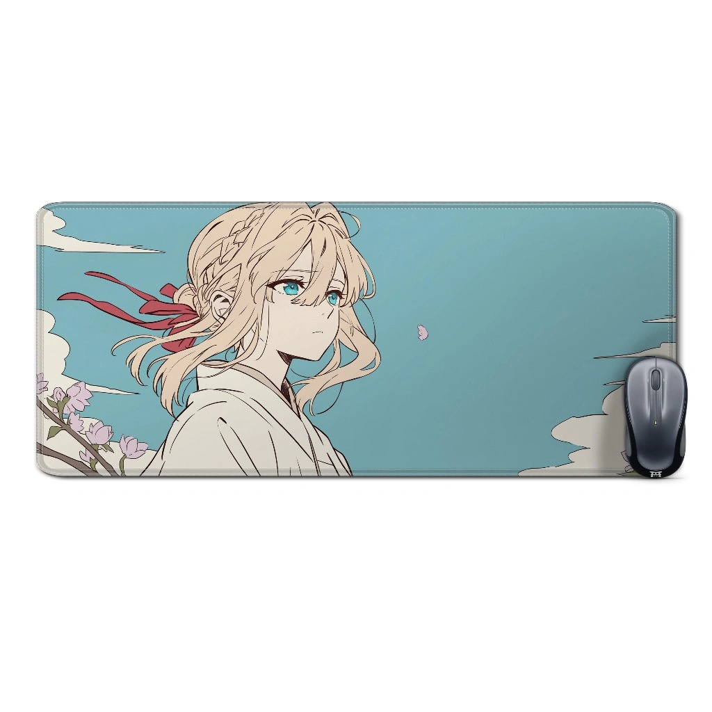 Deskmat mousepad extended anime VIOLET EVERGARDEN SIDE - VIOLET EVERGARDEN material Rubber