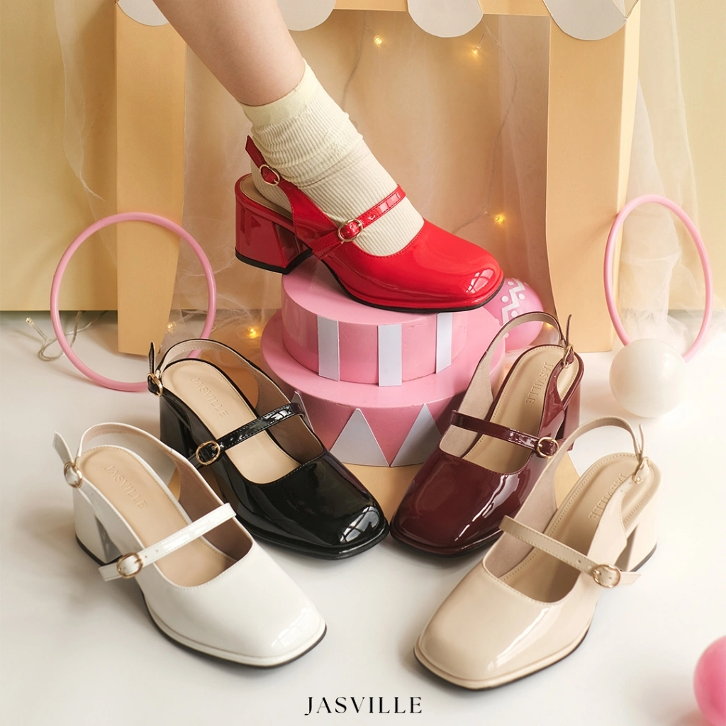 JASVILLE Topaz - 5cm Block Heels