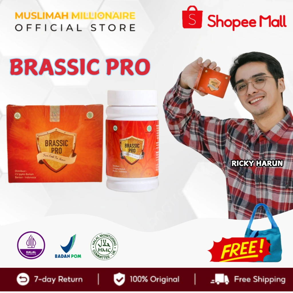 Brassic Pro Suplemen Sendi isi 40 Kapsul Mengatasi Susah Tidur Nyeri Sendi Lutut Pinggang