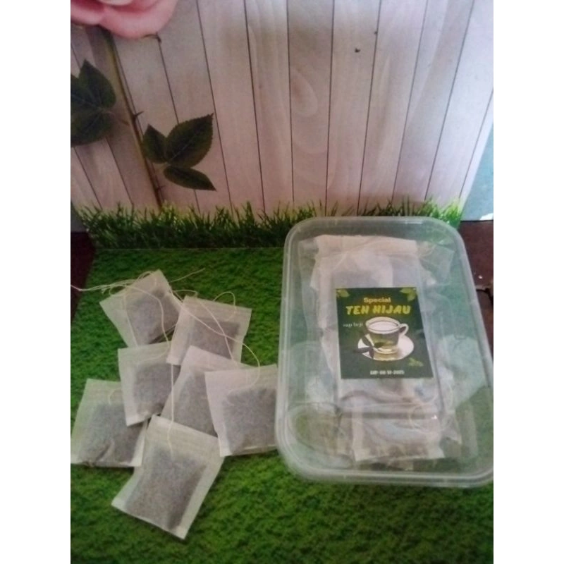 teh hijau celup isi 20 kantong celup