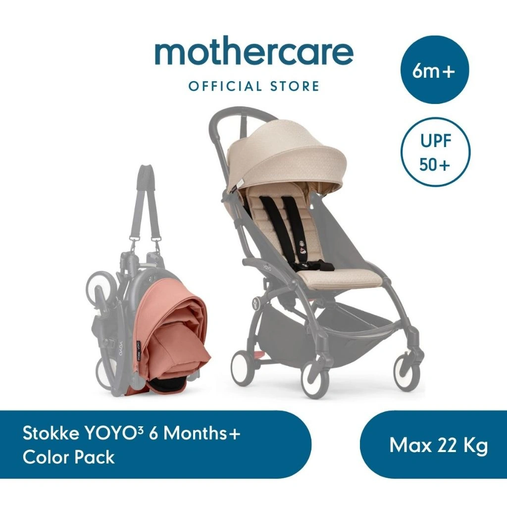 Stokke YOYO³ Stroller 6 Months+ Color Pack - Alas Duduk Kereta Dorong
