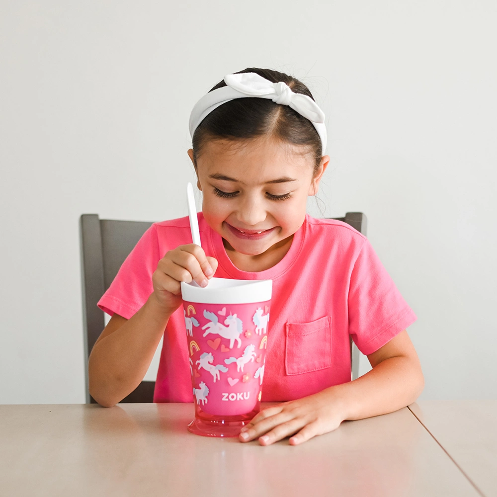 [BEST SELLER] Zoku Slush/Shake Maker - Alat Pembuat Es Serut / Yogurt Maker / Alat Pembuat Es Krim Instan Smoothies Slushies Milkshake Praktis BPA Free