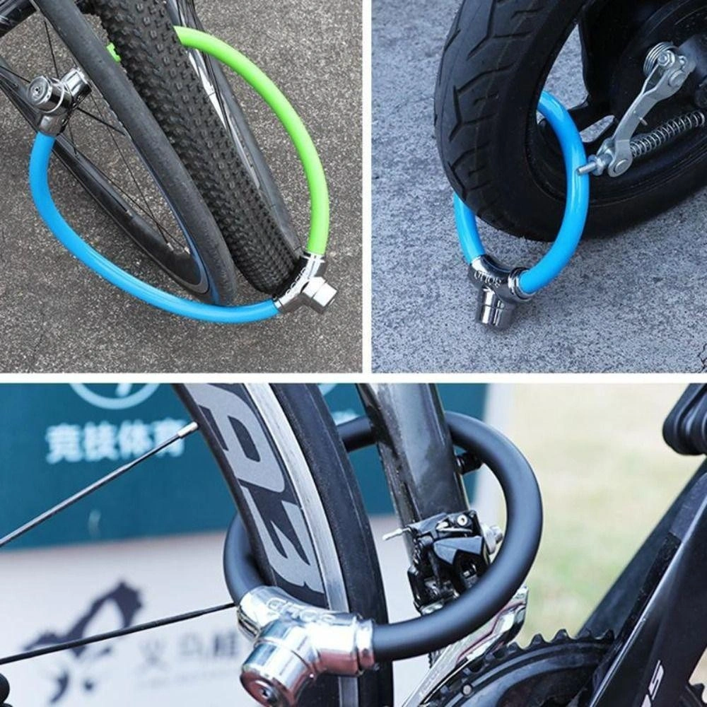 Gembok Sepeda Motor Anti Maling - Kunci Rantai Tahan Air & Anti Geser untuk Sepeda Gunung, Motor Matic, dan Kendaraan Lainnya
