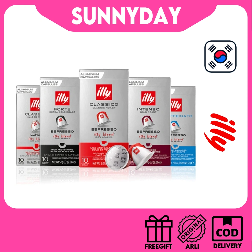 (READY) illy Nespresso Coffee Capsules 6 Flavors