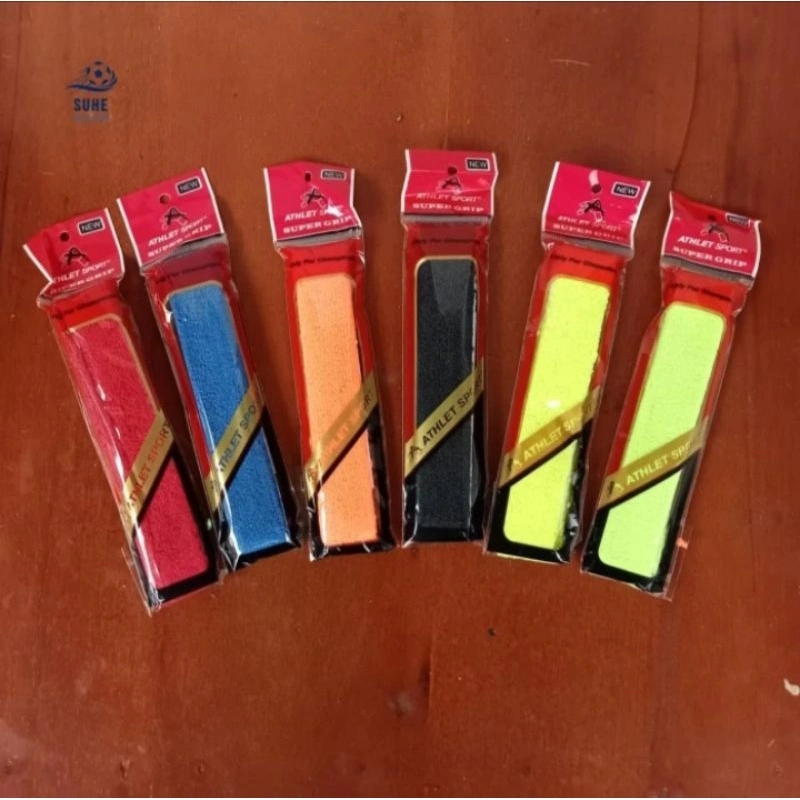 Hand Grip Raket Badminton Handuk Fiber Athlet Sport