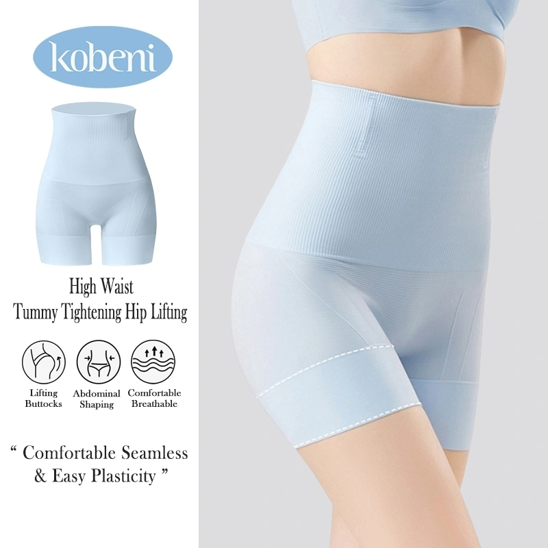 (Indonesia Stock) KOBENI korset celana korset perut korset paha korset pelangsing ibu melahirkan Celana Korset Pinggang Tinggi Wanita Korset
