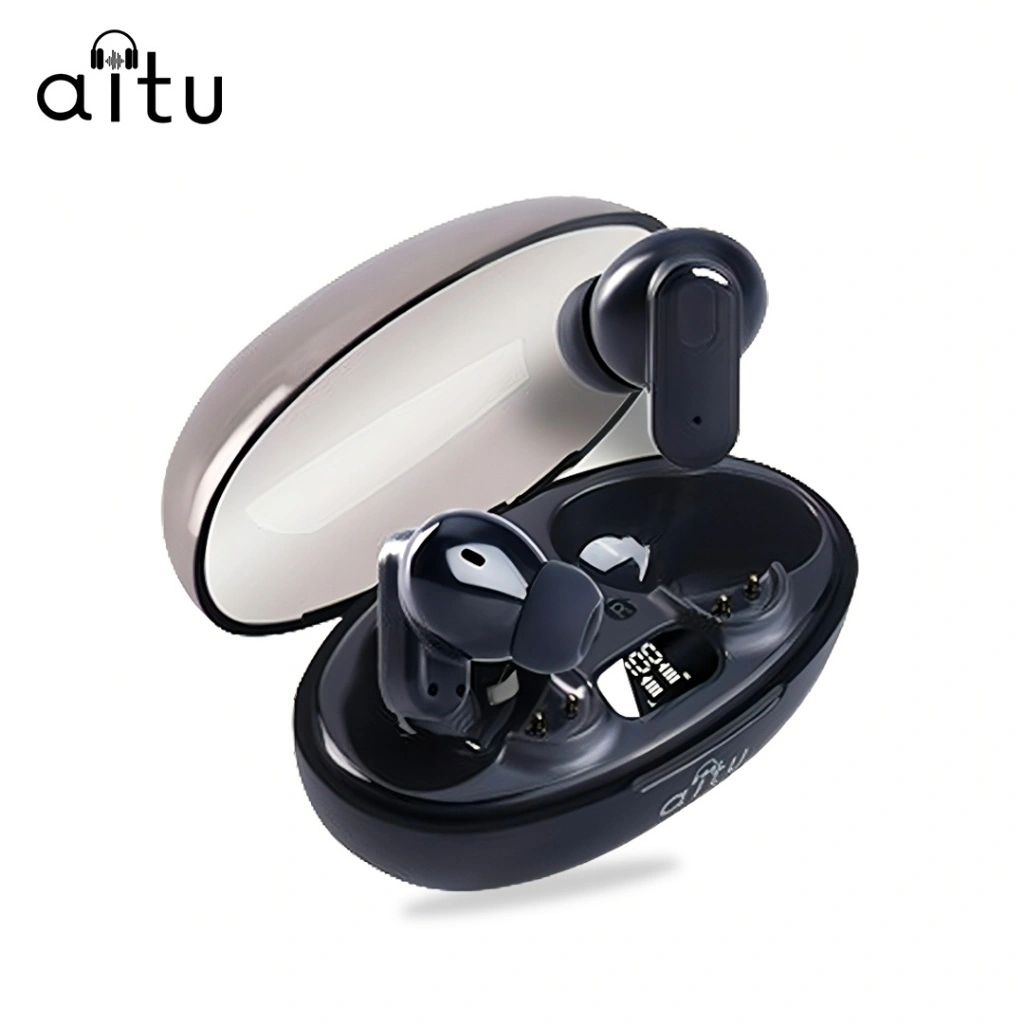 Aitu 15 Wireless Bluetooth 5.3 in Ear Earphone Noise Cancelling Wireless Headphones HIFI