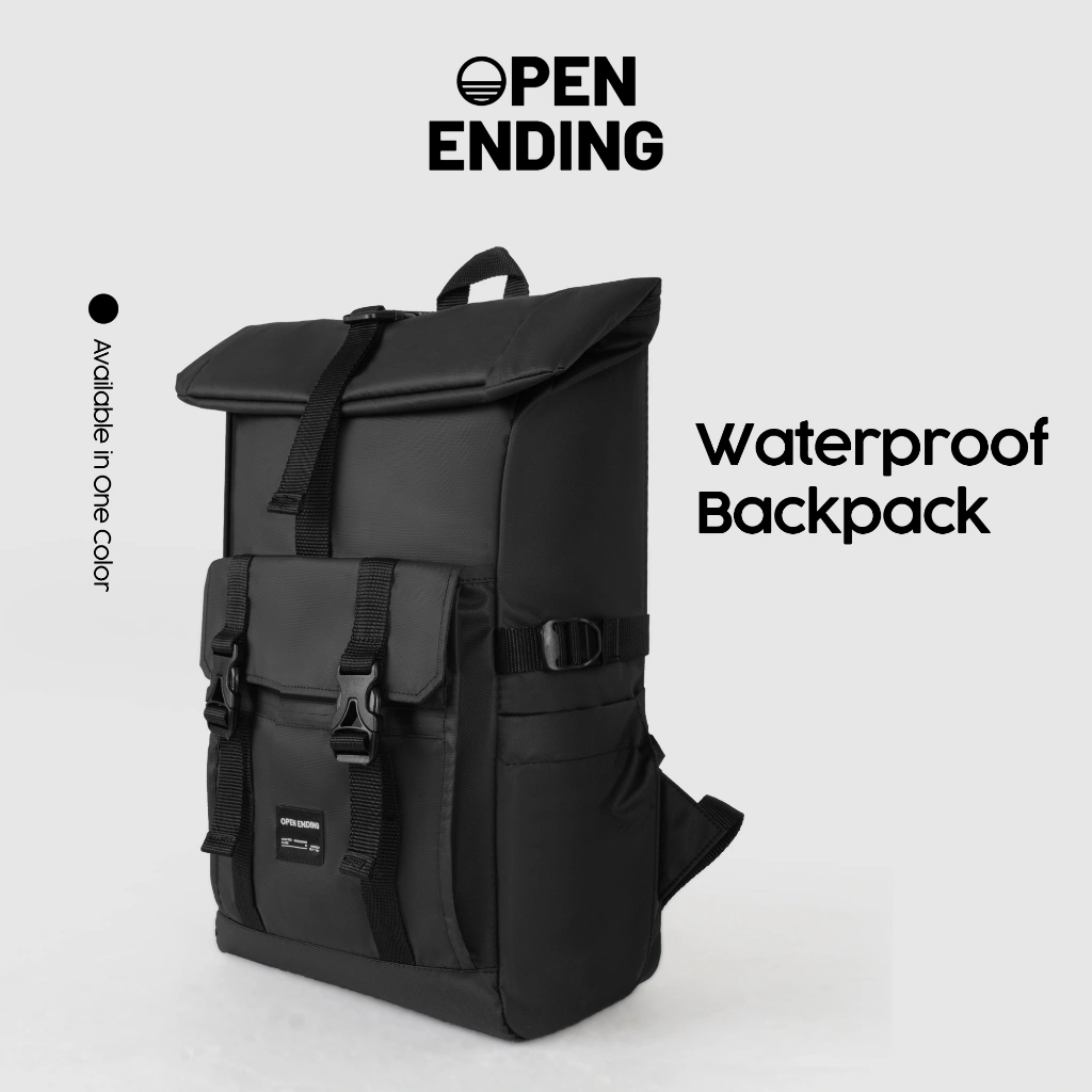 Open Ending Porthos Backpack Pria Tas Ransel Outdoor Waterproof [BP.16]