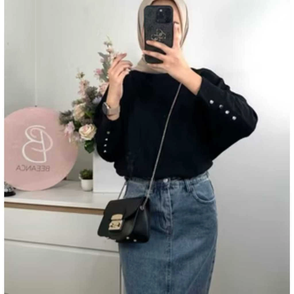 COD! Auliya Blouse Batwing Blus Atasan Wanita Jumbo / BATWING TOP KNIT - OVERSIZE BLOUSE / Soft knitted BATWING knit | batwing knit premium / RAJUT KNIT RIB BATWING / BLOUSE OVERSIZE ATASAN WANITA / LASPERAL BLUSE BATWING / Lesperal Batwing Knitt premium
